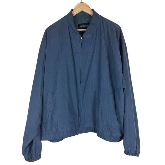 London Fog Men’s Blue Jacket - Picture 1 of 5